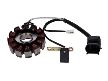 alternator stator for Gilera, Derbi, Piaggio, Vespa 125cc, 200cc
