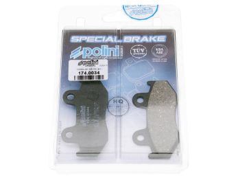 brake pads Polini organic for Honda NES SES PES / PS SH CH 125/150 4T