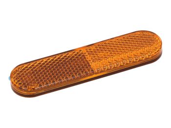 reflector 95x25mm orange color, self-adhesive