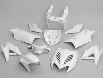 fairing kit 11-piece white for Yamaha Aerox, MBK Nitro 50cc, 100cc 2-stroke