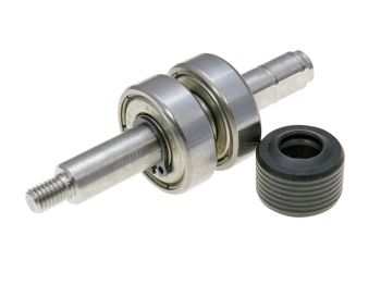 racing water pump shaft Polini inox w/o gear for Piaggio 50cc LC