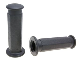 handlebar rubber grip set Domino 1934 114mm for Piaggio/Vespa, Boss, Bravo, SI, Ciao, Grillo