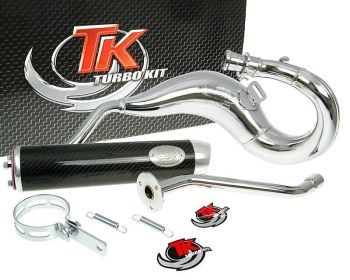 exhaust Turbo Kit Bufanda RQ chrome for CPI SX50, SM50