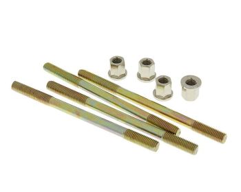 cylinder bolt set Naraku incl. nuts M7 thread 110mm overall length - 4 pcs each