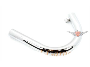 Exhaust manifold chrome 26mm 200mm short for DKW Hummel Standard, Victoria