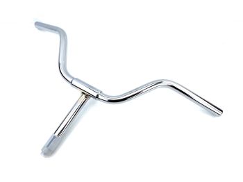 Handlebar chrome 22mm 630mm 120mm for Rixe, Miele, DKW, Hercules, Göricke, Gritzner, Transportmoped, Express