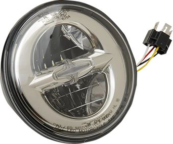 HEADLIGHT 5.75 LED REFL ECE