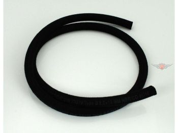 Hose fabric gasoline 8mm x 13mm 1m black for Hercules, KTM, Rixe, Sachs, Zündapp, Kreidler, Puch, Simson, moped, moped, mokick