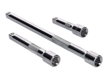 extension bar socket wrench set 3-piece 1/4 inch