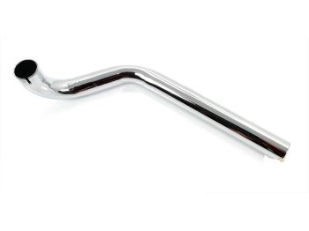 Exhaust manifold steel 28mm 350mm chrome for Hercules Prima, KTM, DKW, Rixe