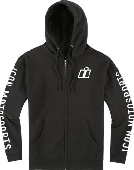 Clasicon™ Zip Hoodie - Black - Small