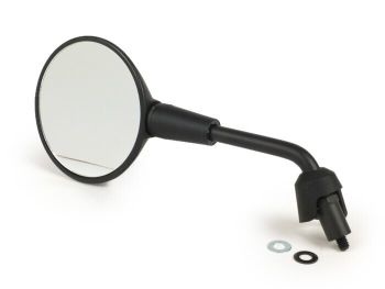Mirror -MOTO NOSTRA Shorty- Vespa GTS 125-300 HPE (2019-), Vespa Primavera 50-150, Vespa Sprint 50-150 - matt black - lhs