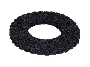 Protective ring MOGA foam black 120x60x10mm for Simson Schwalbe, S50, S51, S70, S53, SR50, SR80, KR51/1, KR51/2, SR4-2, SR4-3, SR4-4, Zündapp GTS, KS, CS, CX, C 50 Sport, Combinette, Kreidler Florett, Hercules K, MK, KX, Puch Monza, Imola, DKW RT 139, 15