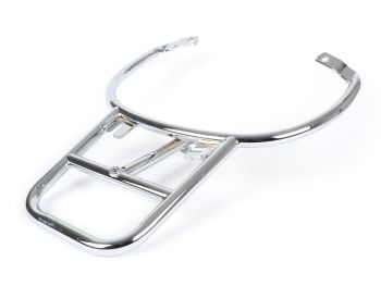 Topcase support rear (for genuine Piaggio Topcase) -MOTO NOSTRA, with pillion grab handle- Vespa Primavera 50 (ZAPC53100, ZAPC53200), Vespa Primavera 125 (ZAPM81100), Vespa Primavera 150 (ZAPM81200), Vespa Sprint 50 (ZAPC53101, ZAPC53201), Vespa Sprint 12