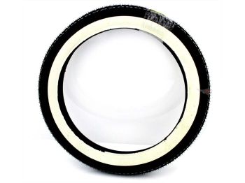 Tires Kenda Whitewall Nylon 2,75 x 17 inch 41P for Kreidler Florett LF, LH, Eiertank, Super 4, 5, RS, GT, RM, RMC, Zündapp KS 50, GTS, C 50 Sport, CS Combinette, Hercules K, MK, Ultra, KX, Puch Monza, M Racing, Jet, KTM Comet, DKW RT 139, 159