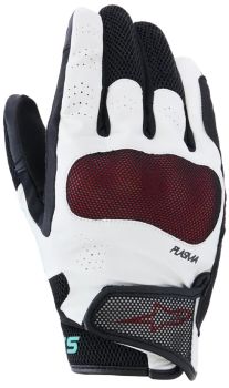 GLOVES 4W MOGRESS AIR BLACK/WH