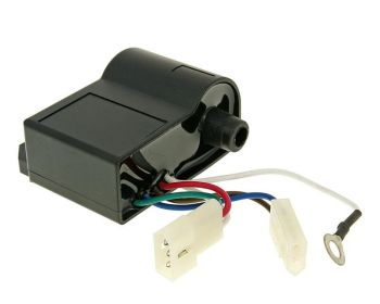 CDI unit with ignition coil for Derbi Senda with Leonelli ignition (99-03) = IP32335