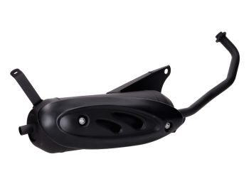 Exhaust Tecnigas Silent Pro black for SYM Symphony, Peugeot Tweet 50cc 4T