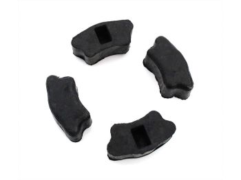 Shock absorber rubber black 4-piece for Honda, Dax