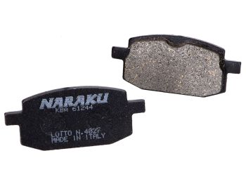 brake pads Naraku organic for Baotian, Rex, Qingqi