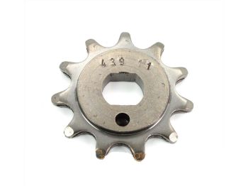 Pinion Esjot steel 11 teeth 15x12mm for Kreidler Florett Eiertank type K54/0M, LF LH K54/32 D, 3 speed Mokick, Mustang Enduro, Flory MF12, MF13, MF20, MF22, MF23, Flott MF24, MF25