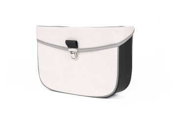 Saddlebag -MOTO NOSTRA- Piaggio Bravo, Boxer, Si, Ciao Black Grey