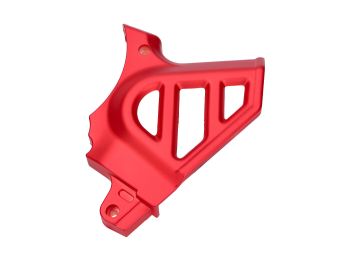 front sprocket cover red for Minarelli AM, Generic, KSR-Moto, Keeway, Motobi, Ride, 1E40MA, 1E40MB