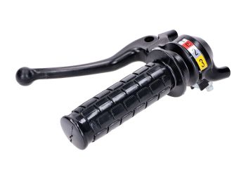 Shifter 3 speed black plastic for Kreidler, Flory