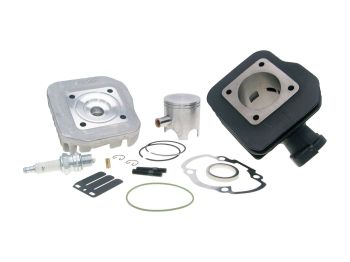 cylinder kit Polini cast iron racing 70cc 47mm for Peugeot vertical AC