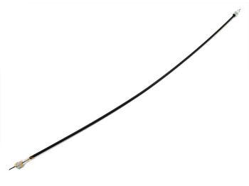 Speedometer cable black M10 2mm 630mm for Batavus Pronto, Neckermann/Garelli Katja, Bonanza, 25, 25 L, 40, 40 SL, Miele K 52
