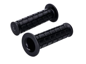 Rubber grip Magura black 24/24mm 110mm for Zündapp CS, CX, Hai, M, ZD, ZL, ZX, Kreidler Flory, Hercules Prima, GT, GX, Puch Maxi, X, KTM, DKW, Rixe