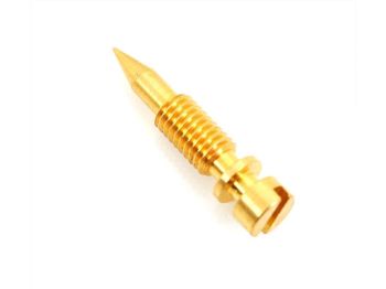 Air regulator screw for Bing brass type 21 for Zündapp KS 80, K SX Hercules, Puch Mokick