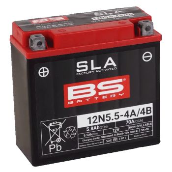 BATTERY BS 12N5.5-4A/4B SLA