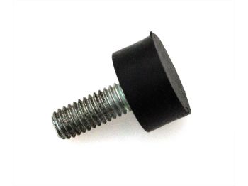 Stop rubber black with screw for Zündapp Combinette, Super Sport Combinette
