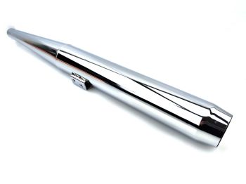 Exhaust Jamarcol chrome 700mm 70mm for Kreidler Florett LF, LH, RMC, Flory, Zündapp CS, KS, GTS, ZD, Hercules, Puch