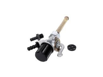 fuel cock w/ water bag black for Simson S50, S51, S70
