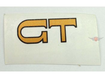 Tank sticker gold black 45mm x 20mm for Kreidler Florett