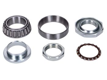 steering head bearing set complete for Kymco Agility, People, Sym Fiddle, Jet 50, Peugeot Tweet