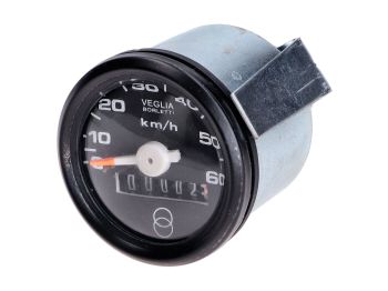 Speedometer D=48mm 60km/h for Gilera Citta, Vespa Ciao, Si