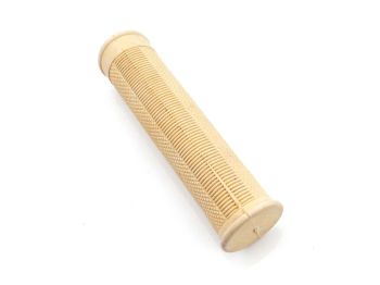 Handlebar grip ivory 120mm 22mm for moped, moped, mokick