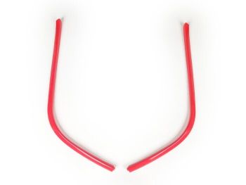 Floor board beading -MOTO NOSTRA- Vespa Primavera (2013-), Vespa Sprint (2013-) - red