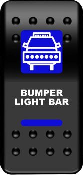 SWITCH RKR BMPR LGHTBR BU