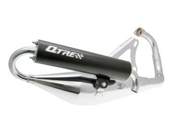 exhaust Tecnigas Q-Tre chrome for Minarelli vertical