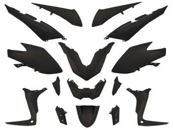 fairing parts kit 15-piece black matt for Yamaha T-Max 560, T-Max 560 ABS Euro3 2017-2019