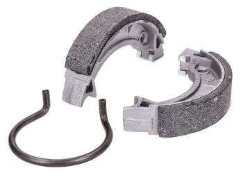 Brake shoes front / rear 90x18mm for Peugeot 103, RCX, SPX, Vogue 50