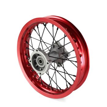 ROUE ARRIERE ALUMINIUM 12" 15 ROUGE