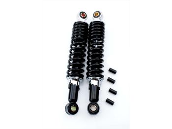 Shock absorber black 260mm 5-way adjustable for Kreidler Flory, Zündapp, Hercules, Puch