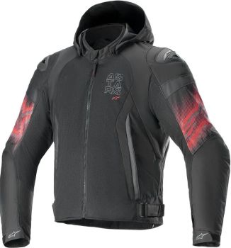 JACKET ZACA VENOM BK/RD L