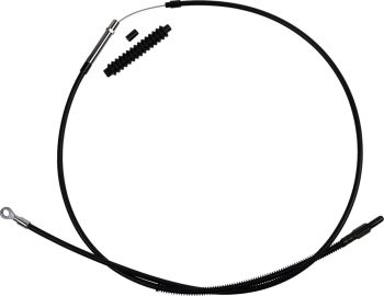 CABLE CLUTCH SOFTAIL BLACK +8