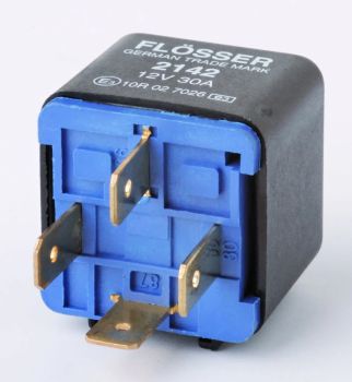 RELAY 12V30A OPEN W/RESI. 10PK
